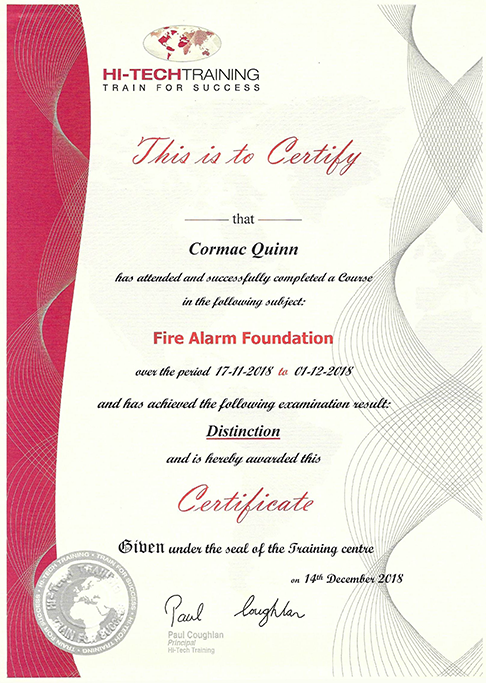 Certificate-FAF-Cormac-Quinn-s