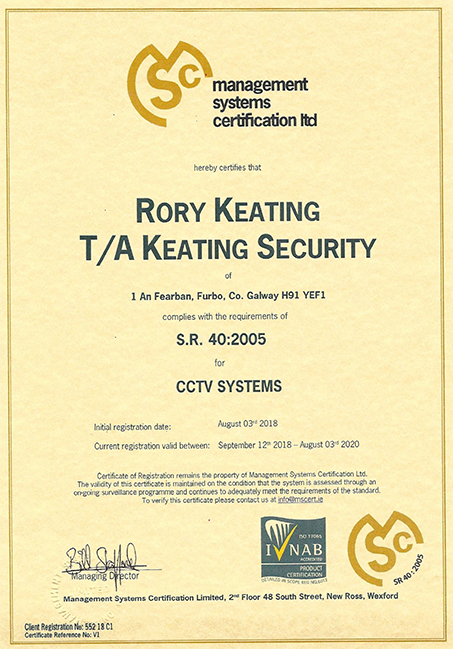 Keating-Security-Certification-CCTV